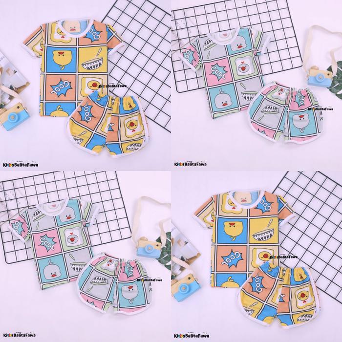 Gambar [MOTIF] Set Chuba Chups Bayi 3-18 Bulan / PREMIUM Setelan Baby Cewek - Chicken cool dari Kios Balita Fawa undefined Tokopedia