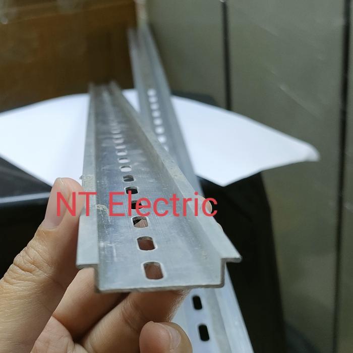 Gambar Rel MCB 1 fungsi 2 Fungsi Din rel 1 meter - Rel 1 Fungsi dari NT Electric 1 undefined Tokopedia