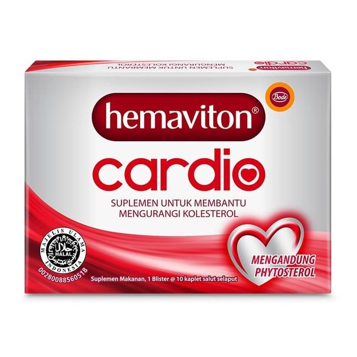Gambar HEMAVITON CARDIO TABLET (1 STRIP ISI 10 KAPLET) dari K24Klik undefined Tokopedia