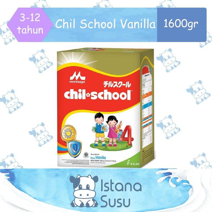 Gambar Ready Stock Morinaga Chil School Gold Vanilla 1600gr dari dalamu undefined Tokopedia
