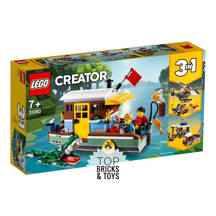 Gambar LEGO Creator, Riverside Houseboat (31093) dari Top Bricks & Toys undefined Tokopedia