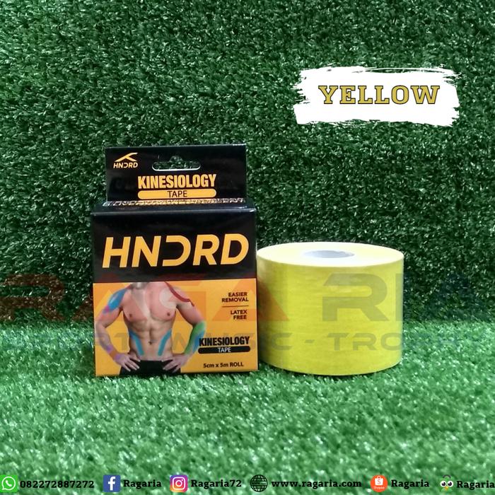 Gambar HNDRD KINESIOLOGY TAPE - yellow dari Raga Ria undefined Tokopedia