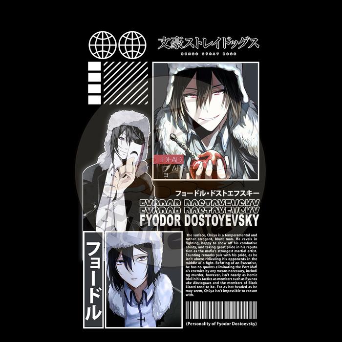 Gambar Custom Case Casing HP Anime Bungou Stray Dogs - All type Smartphone - Fyodor, Softcase dari Rubahan.Official undefined Tokopedia