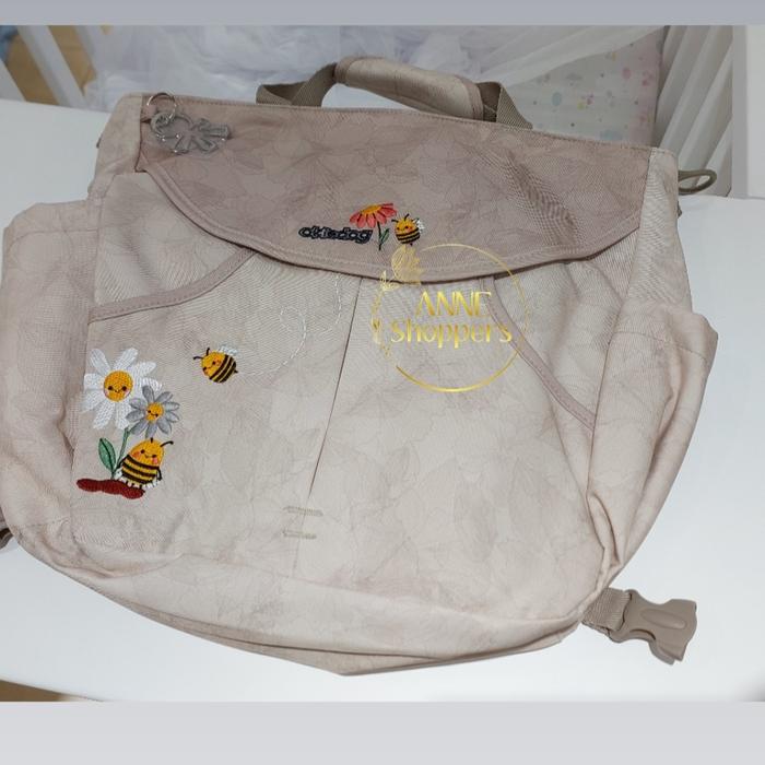 Gambar Tas Okiedog sumo diaper bag - Beige dari Anne Shopper undefined Tokopedia