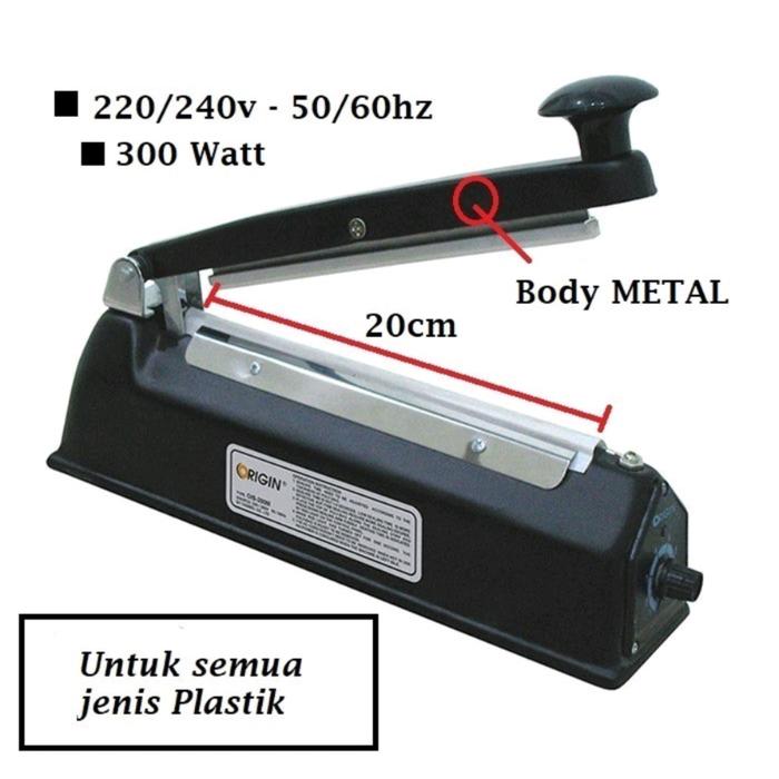 Gambar mesin sealer / hand sealer - mesin press plastik body besi - ois 300M dari mitgemi undefined 5 Tokopedia