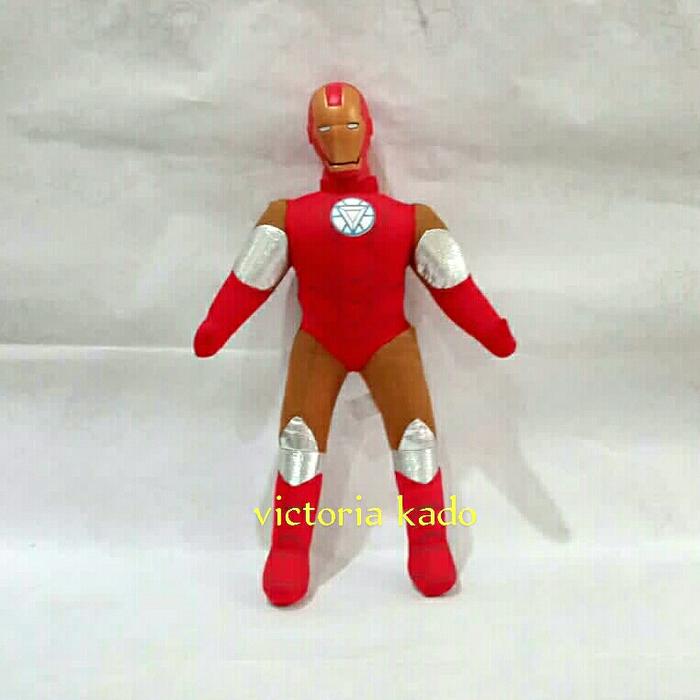 Gambar Boneka Superman Batman Spiderman Ironman Capten Amerika Avengers - ironman dari VICTORIAKADO undefined Tokopedia