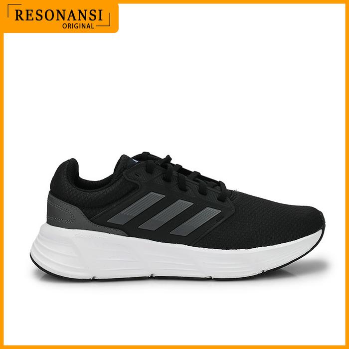 Jual SEPATU PRIA TERBARU ADIDAS ORIGINAL SPORTS GALAXY HITAM-ABU