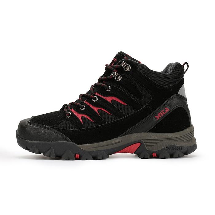 Gambar Sepatu Gunung//Hiking/Outdoor SNTA 475 Black Red - 44 dari Okebuy Net undefined Tokopedia