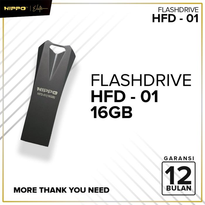Gambar Hippo Flashdisk HFD-01 HIGH SPEED Flash Drive Garansi Resmi - 16 gb dari Miooz_NEW undefined Tokopedia