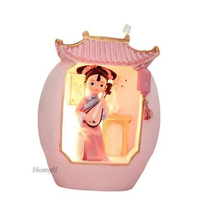 Gambar Resin Chinese Princess Statue Night Light Decorations Birthday Holiday - Pink Playing  dari AZRINA SHOOP undefined Tokopedia
