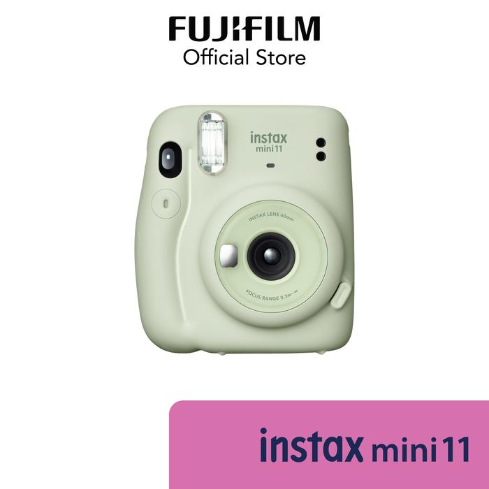 Gambar FUJIFILM Instax Mini 11 free battery Instant Camera - Pastel Green dari Fujifilm Store undefined Tokopedia