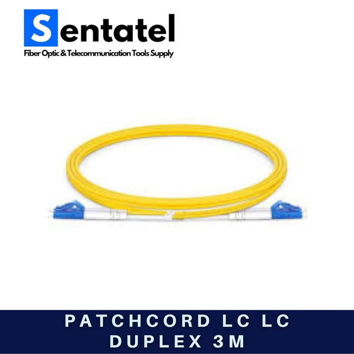 Jual 3 METER PATCHCORD LC LC DUPLEX 3 METER 2MM SINGLEMODE - Jakarta ...