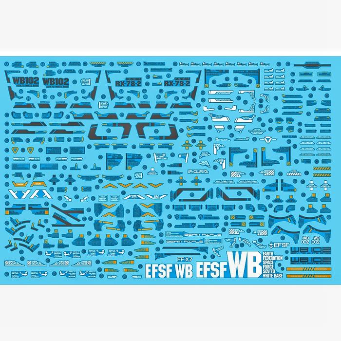 Gambar PG UNLEASHED RX-78-2 GUNDAM WATER DECAL DELPI DECAL - NORMAL dari Tokyo Beat undefined Tokopedia