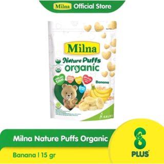Gambar Milna Nature Puff Organic 15gr - Biskuit Bayi - banana dari Yukae BabyShop undefined Tokopedia