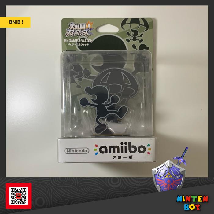 Gambar Amiibo Super Smash Bros Ultimate SSBU Classic Nintendo Mr Game & Watch - BNIB dari Nintenboy Store undefined Tokopedia