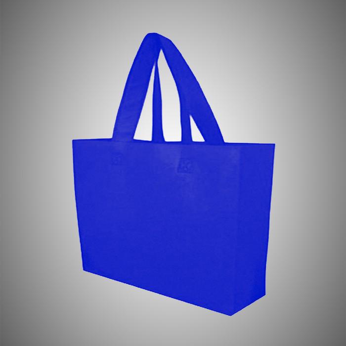 Gambar Goodie Bag Tas Spunbond Tali Lipat Kantong Belanja Souvenir Promosi - Biru, 25x35cm dari Klikmystore undefined Tokopedia