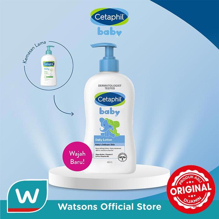 Gambar Cetaphil Baby Daily Lotion 400ml dari Watsons Indonesia Official Store undefined Tokopedia