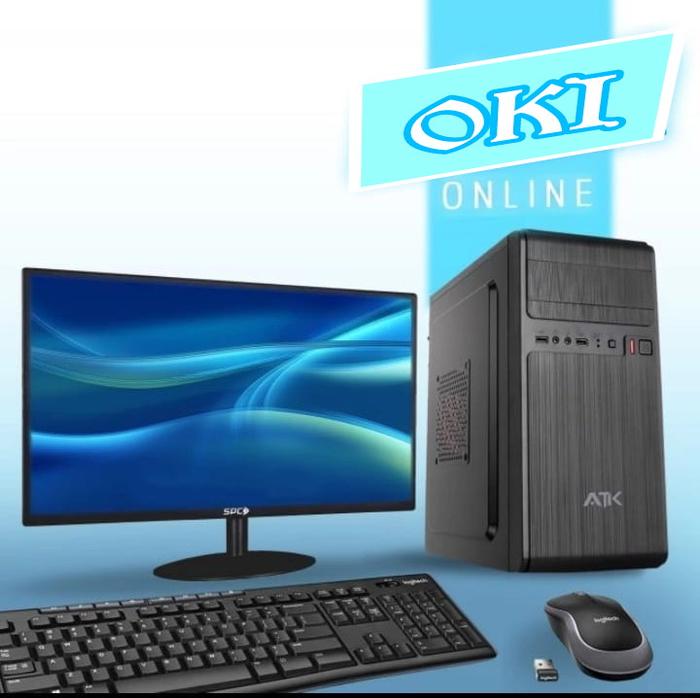 Gambar PC RAKITAN FULL SET CORE I7 RAM 16GB SSD 240GB LED 22 INCI SIAP OFFICE - CPU FULSET, CASE ATX dari Takasima komputer undefined Tokopedia