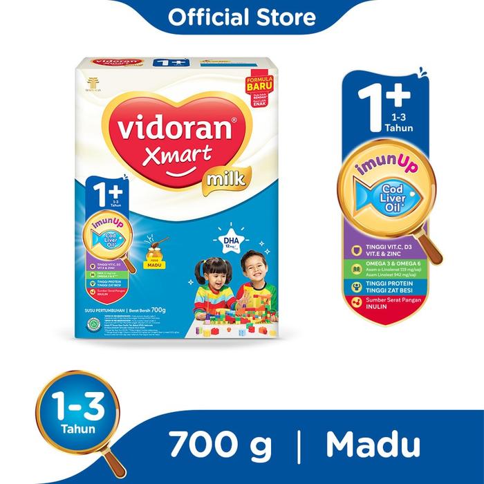 Gambar Vidoran 1+ Madu 700gr dari supremesusu undefined Tokopedia