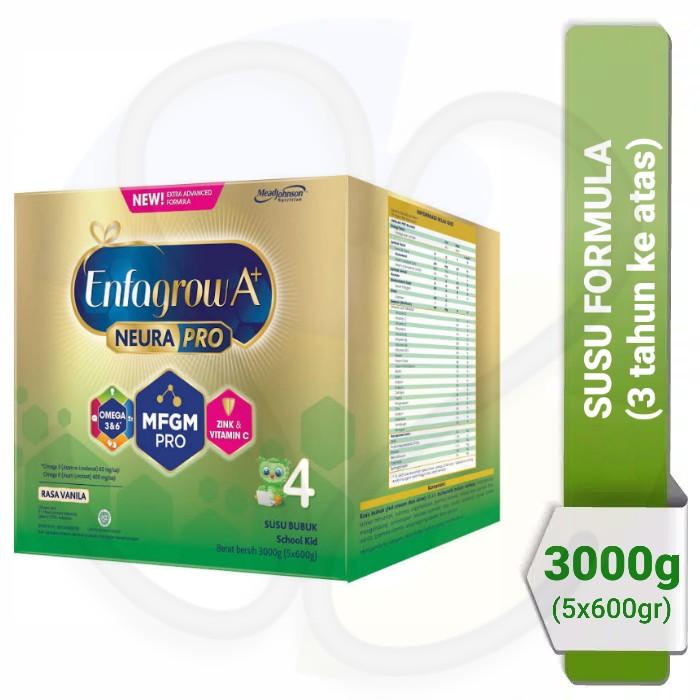 Gambar Enfagrow A+ 4 3000gr / enfa a+4 3kg / enfa a4 vanila dari SS_serasishop undefined Tokopedia