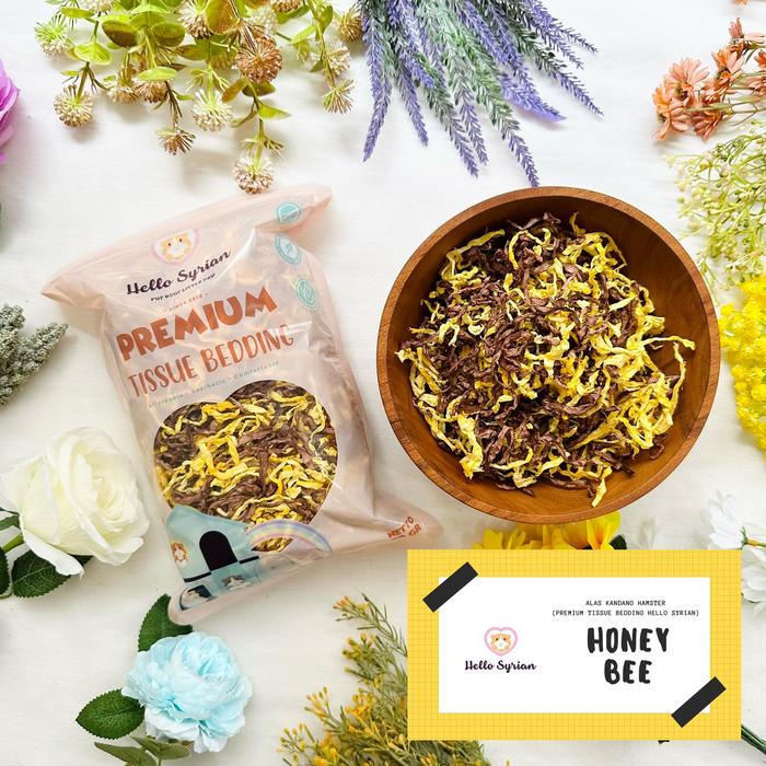 Gambar Premium Tissue Bedding - Serbuk Hamster - Variant Honey Bee dari Hello Syrian undefined Tokopedia