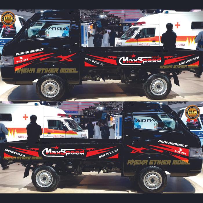 Gambar Stiker Carry Pick Up Terbaru Stiker Body Mobil Carry Pick Up - MERAH PUTIH, 1 PCS SEBELAH dari Aneka Stiker Mobil undefined Tokopedia