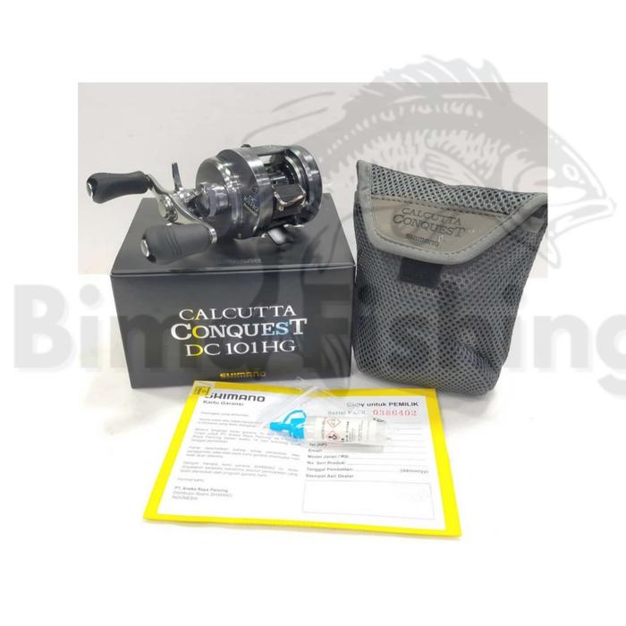 Gambar Reel Shimano Calcutta Conquest DC 101HG 2020 dari Bima fishing id undefined Tokopedia