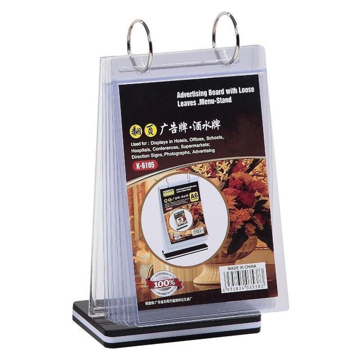 Gambar Stand Menu Akrilik A4 Rak Menu Akrilik Acrylic Menu Stand Tempat Menu - Transparent dari Penny-Y undefined Tokopedia