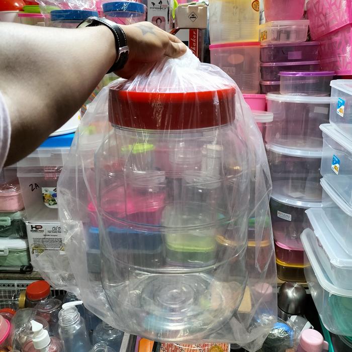 Gambar toples kerupuk plastik 10 liter dari Toko Rafli Terang undefined Tokopedia