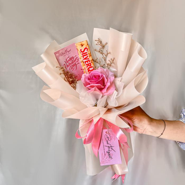 Gambar Buket Mini Valentine/ Coklat valentine/ Hadiah valentine dari Bae Project Mks undefined Tokopedia
