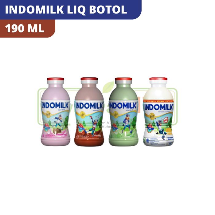 Gambar INDOMILK LIQUID BOTOL 190ML - MELON dari HW Swalayan undefined Tokopedia