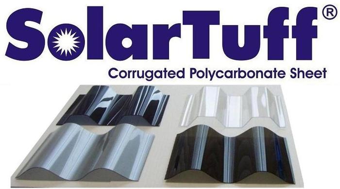 Gambar Atap Polycarbonate Solartuff gelombang Grecca/Roma - Clear dari Sumber Atap Bandung undefined Tokopedia