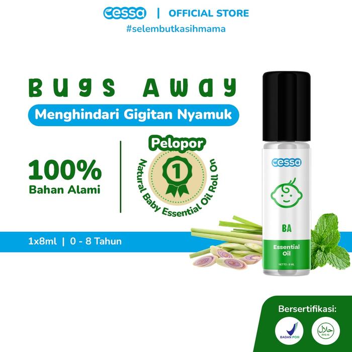 Gambar Cessa cough n flu - Cessa Hijau-BA dari JVN Kids Corner undefined Tokopedia