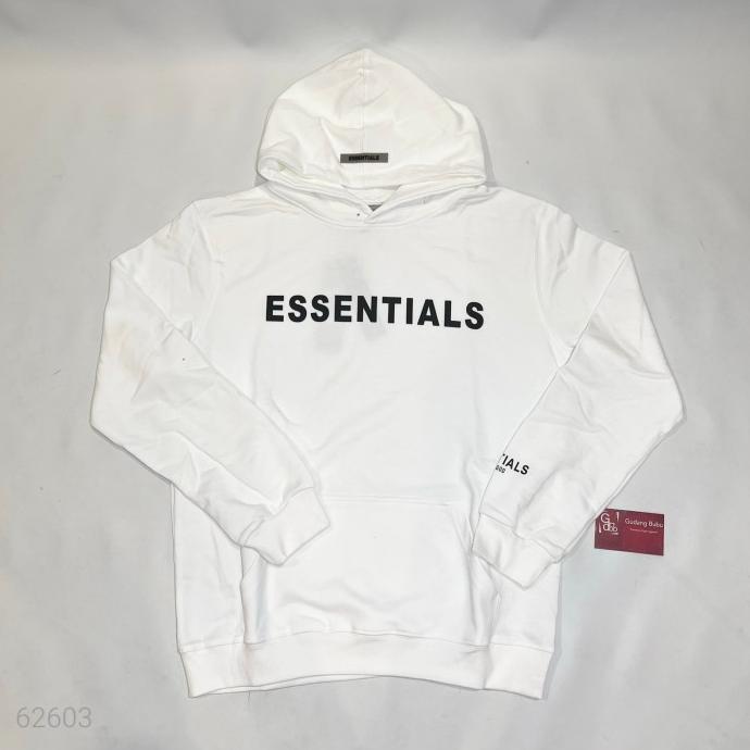 Gambar Hoodie Fear Of God FOG Essentials SS20 Logo White BNIP - S dari NilaKOPI Shop undefined Tokopedia