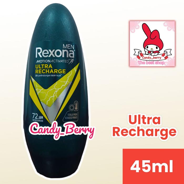 Gambar Rexona Men Roll On Ice Cool 50 ml - V8ULTRARECHARGE dari CandySweetyShop undefined Tokopedia