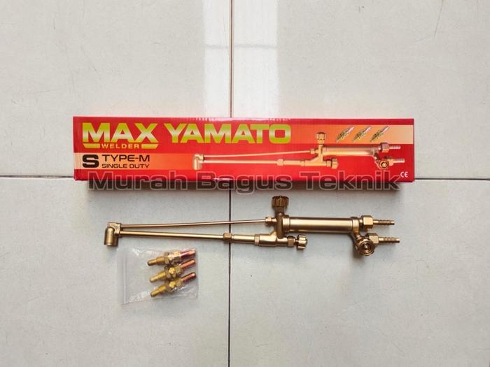 Gambar STANG LAS, BLENDER POTONG, CUTTING TORCH M-TYPE DOUBLE DUTY YAMATO - Type M dari MURAH BAGUS TEKNIK undefined Tokopedia