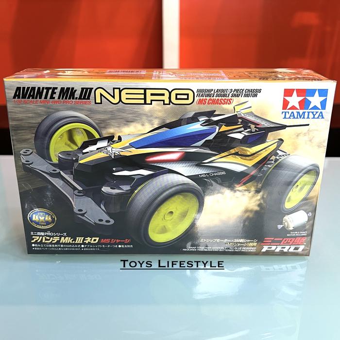 Gambar Mainan Rakit Mobil Tamiya Mini 4WD Asli Original - Avante MK3 Nero dari Toys Lifestyle undefined Tokopedia