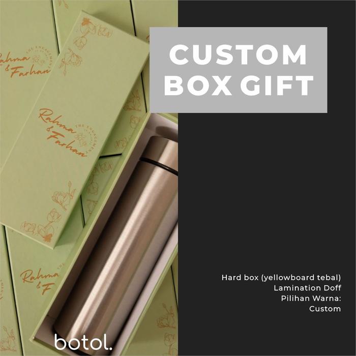 Gambar kotak kado custom box dari botolbydot undefined Tokopedia