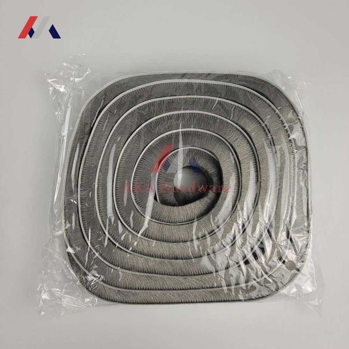 Gambar Mohair Tape Seal Bulu Penutup Celah Pintu Grey Double Tape 15mm - Abu-abu dari AKA Hardware undefined Tokopedia