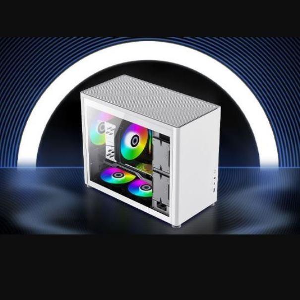 Gambar Gamemax Casing PC Gaming SPARK M-ATX / Casing Komputer M ATX - Full White dari CS New undefined Tokopedia