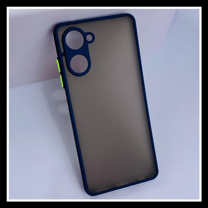 Gambar REALME 10 4G 2022 AERO PROTECT ORIGINAL HARD CASE SOFT CASING COVER PC - BIRU NAVY, REALME 10 2022 dari Case Thebest undefined Tokopedia