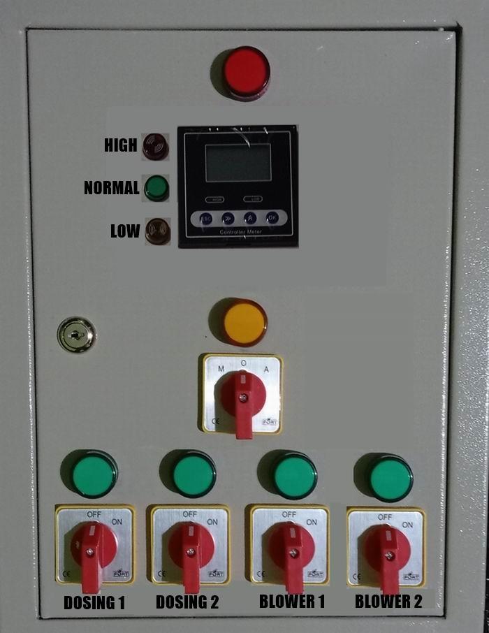 Panel. Rating Ph Jual Panel pH Controller, Kontrol pH Air Limbah, 2 Dosing & 2 Blower ...