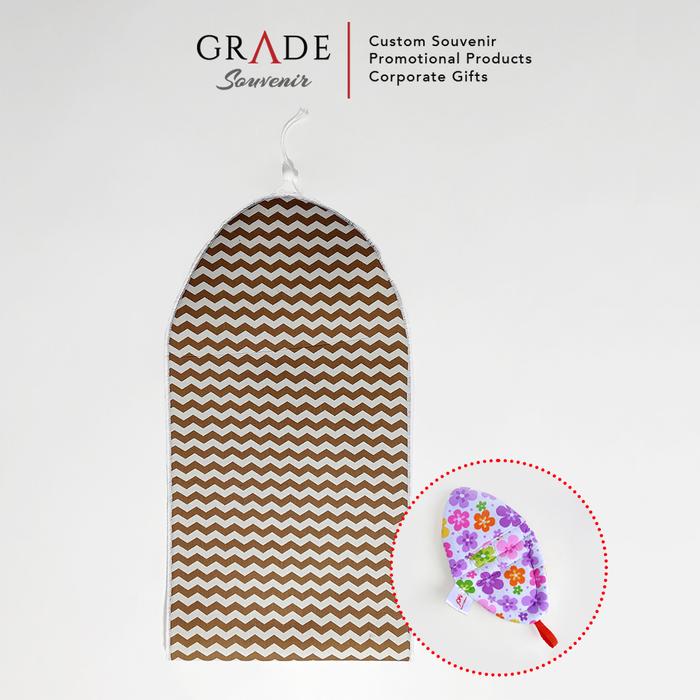 Gambar Alas Setrika Busa Gosok Cover Meja Setrika Motif - Coklat Salur, 55 x 140 cm dari Grade Souvenir undefined Tokopedia