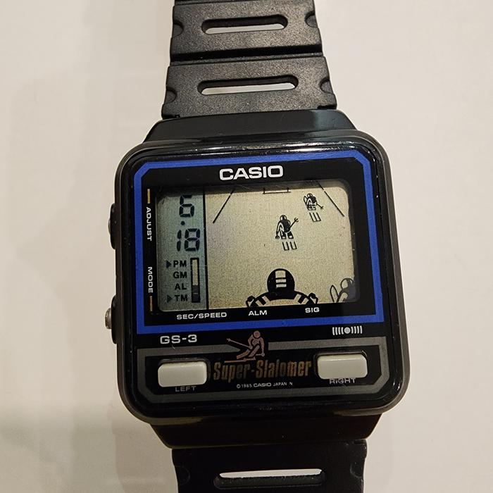 Casio Game Watch GS-3 Super Slalomer Rare | Indo4ward