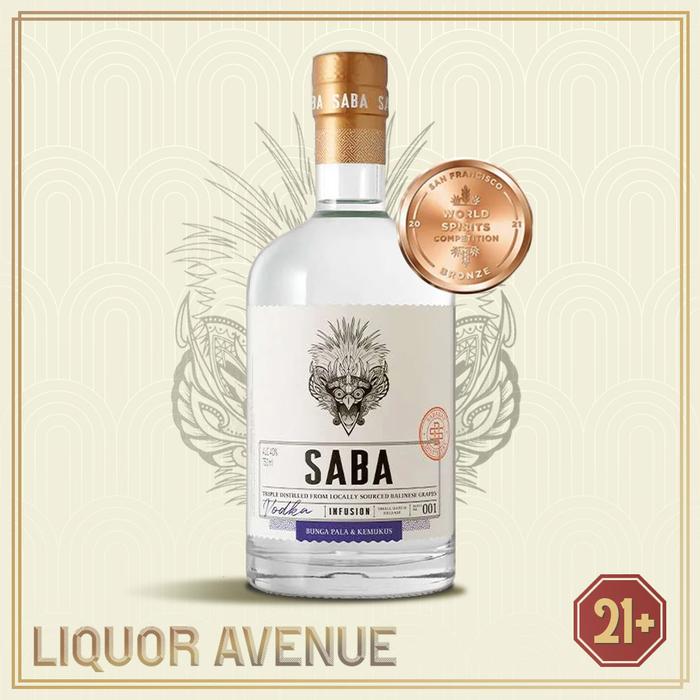 Gambar Sababay SABA VODKA Infusion Bunga Pala & Kemukus 750ml - 1 Botol dari Liquor Avenue_NEW undefined 3 Tokopedia