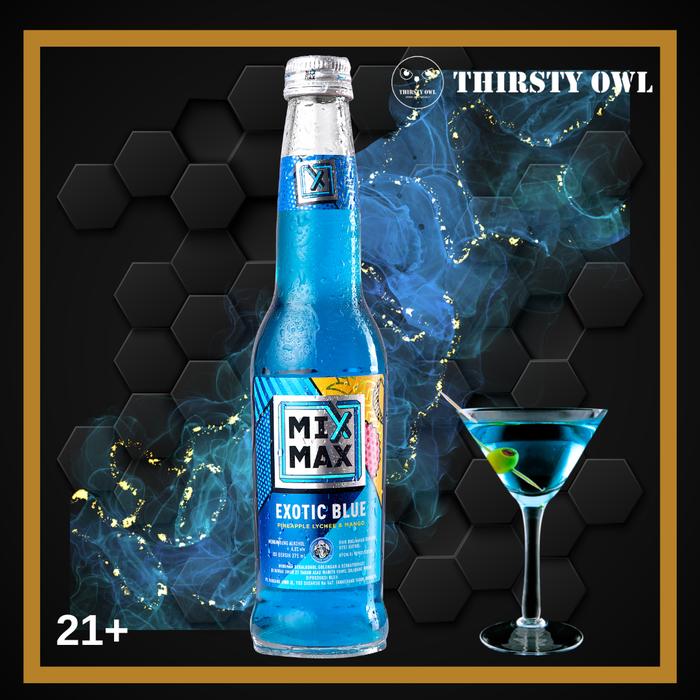 Gambar Mix Max Vodka Mix Exotic Blue 275ml dari Thirsty Owl undefined Tokopedia