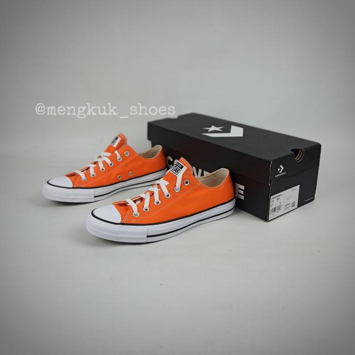 Converse Chuck AS Orange Low Original 100% BNIB CONVERSE ALL STAR CT 41  di Mengkuk Shoes Tokopedia