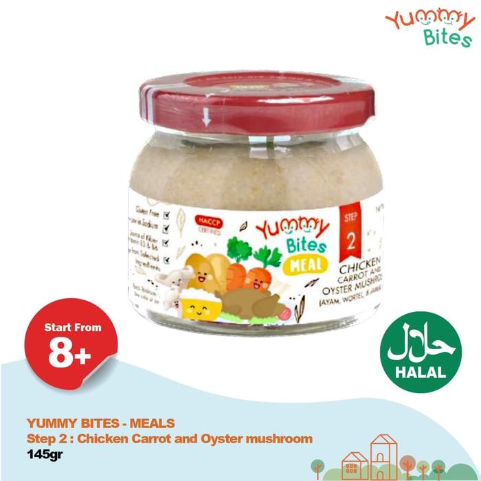 Gambar YUMMY BITES MEAL STEP 2 - CHICKEN CARROT dari mybabycaresmg_NEW undefined Tokopedia