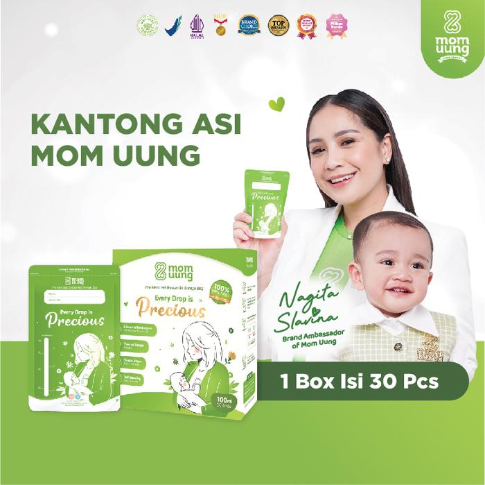 Gambar MOMUUNG KANTONG ASI MOM UUNG ASI BAG 100ML BPA FREE - 100ML dari momuungtangerang_NEW undefined Tokopedia