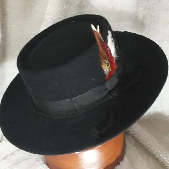 Gambar topi wanita fashion - Hitam Pekat, XL dari topi-klasik undefined 5 Tokopedia